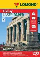 Lomond CLC Glossy - глянцевая бумага - 200 г/м, A4, 250 листов для лазерной печати 0310341
