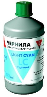 Light Cyan, чернила пигментные для Epson производства Lomond серия LE10, 200мл.