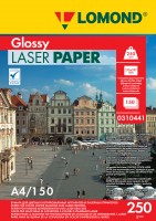 Lomond CLC Glossy - глянцевая бумага - 250 г/м2, A4, 150 листов для лазерной печати 0310441