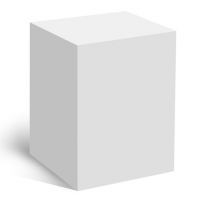 Коробка белая, картонная для пивных кружек