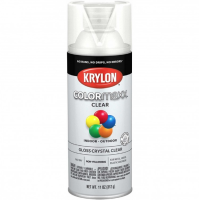КРИСТАЛЬНЫЙ матовый аэрозольный лак - Krylon®ACRYLIC CRYSTAL CLEAR Color Maxx  Matte 5547