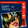260 г/м, A2, Super Glossy Bright Premium фотобумага, 25 листов Lomond 1103106