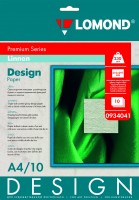 Лен -Design Premium, глянцевая бумага, 230 г/м2, А4, 10 л. 0934041