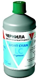 Light Cyan, чернила пигментные для Epson производства Lomond серия LE131, 200мл. Light Cyan, чернила пигментные для Epson производства Lomond серия LE131, 200мл.