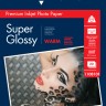 295 г/м, A4 Super Glossy Warm Premium фотобумага, 20 л. Lomond 1108101