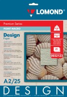 Пойнт макро -Design Premium, глянцевая бумага, 230 г/м2, А2, 25 л. 0932123