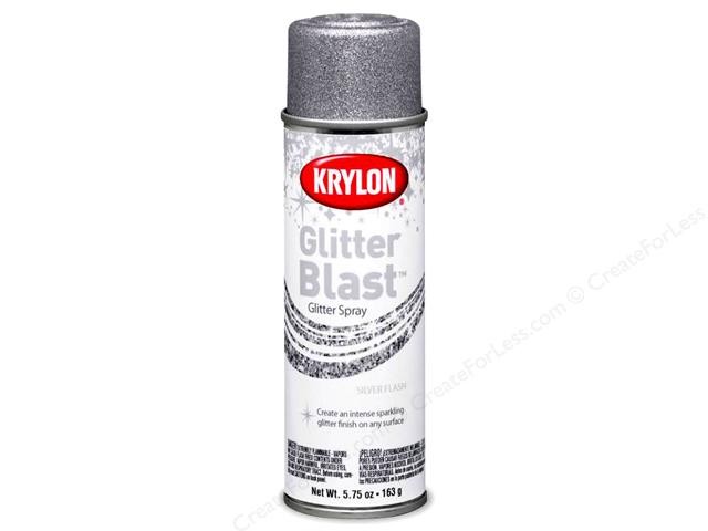 3D Glitter Blast - Аэрозольный лак, глиттер - Серебро 3802
