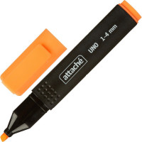 Текстовыделитель Attache Economy Uno оранжевый (толщина линии 1-4 мм)