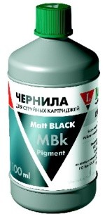 Matte Black, чернила пигментные для Epson производства Lomond серия LE033, 200мл.