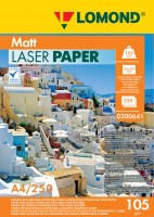 Lomond CLC Matt - матовая бумага - 105 г/м2, А4, 250 листов для лазерной печати 0300641