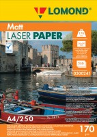 Lomond CLC Matt - матовая бумага - 170 г/м2, А4, 250 листов для лазерной печати 0300241
