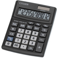 Калькулятор настольный КОМПАКТНЫЙ Citizen BusinessLine CMB1201-BK 12-разрядный черный