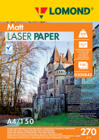 Lomond CLC Matt - матовая бумага - 270 г/м2, А4, 150 листов для лазерной печати 0300843