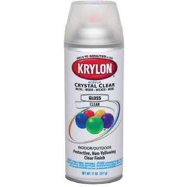 КРИСТАЛЬНЫЙ матовый аэрозольный лак - Krylon®ACRYLIC CRYSTAL CLEAR Matt 3530