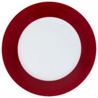 Тарелка рисунком D-20см "Красный"