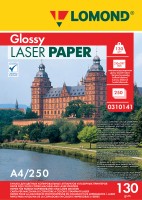 Lomond CLC Glossy - глянцевая бумага - 130 г/м, A4, 250 листов для лазерной печати 0310141