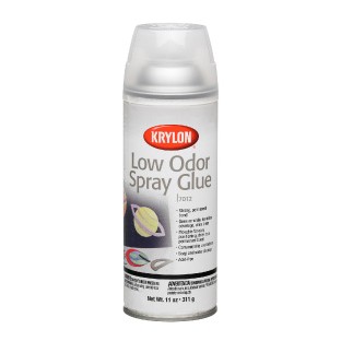 Клей аэрозольный без запаха Krylon®Low Odor Spray Glue 7012